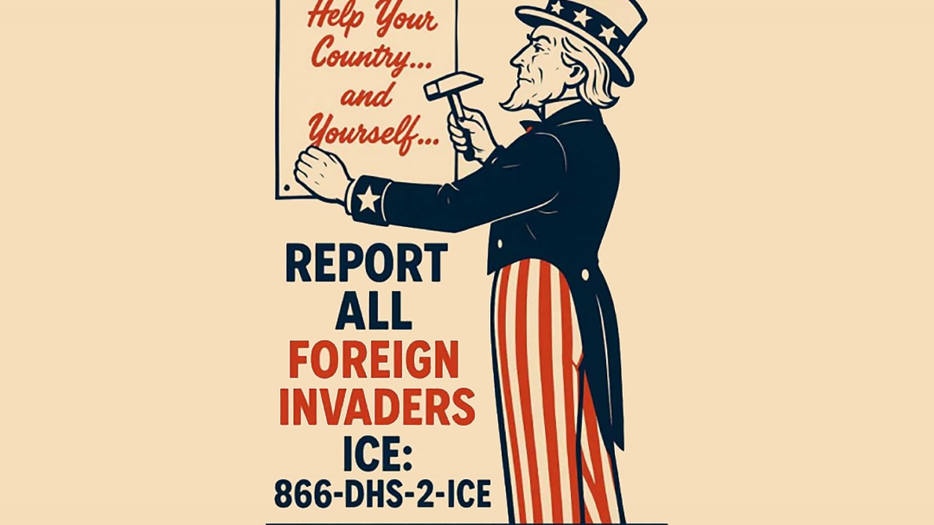 Trump lanza campaña para denunciar a migrantes