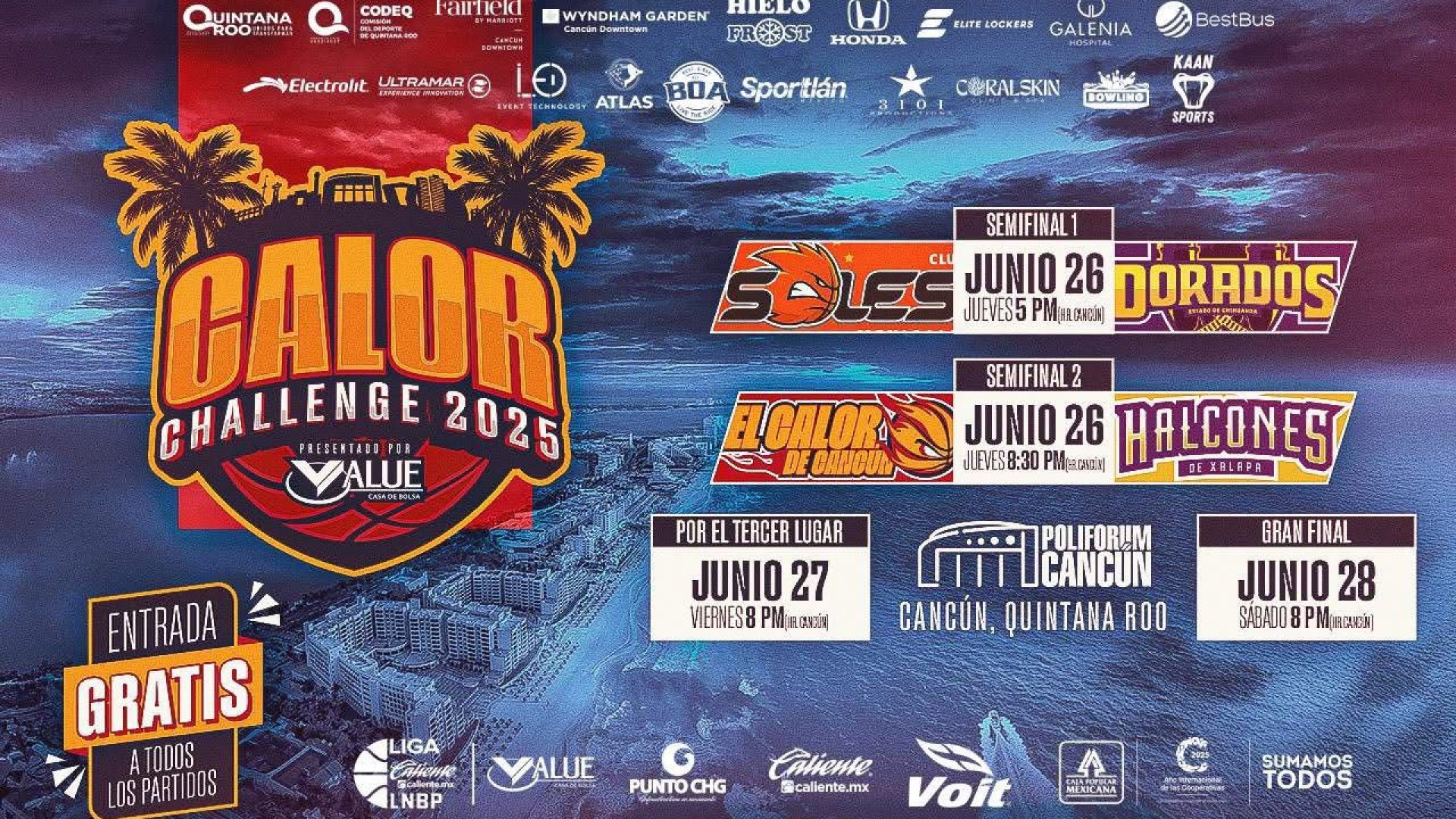 Halcones de Xalapa se alistan para el Challenge 2025