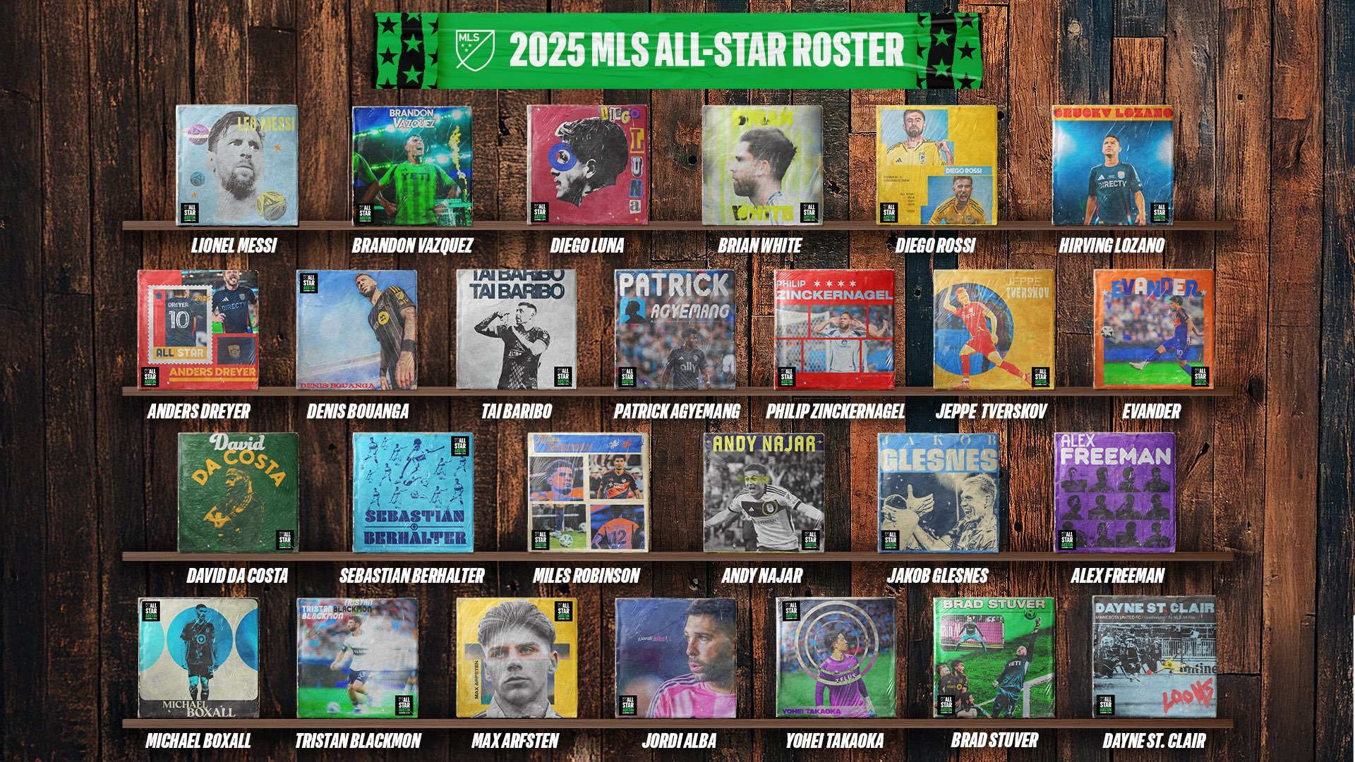 “Chucky” Lozano y Messi brillarán en All-Star