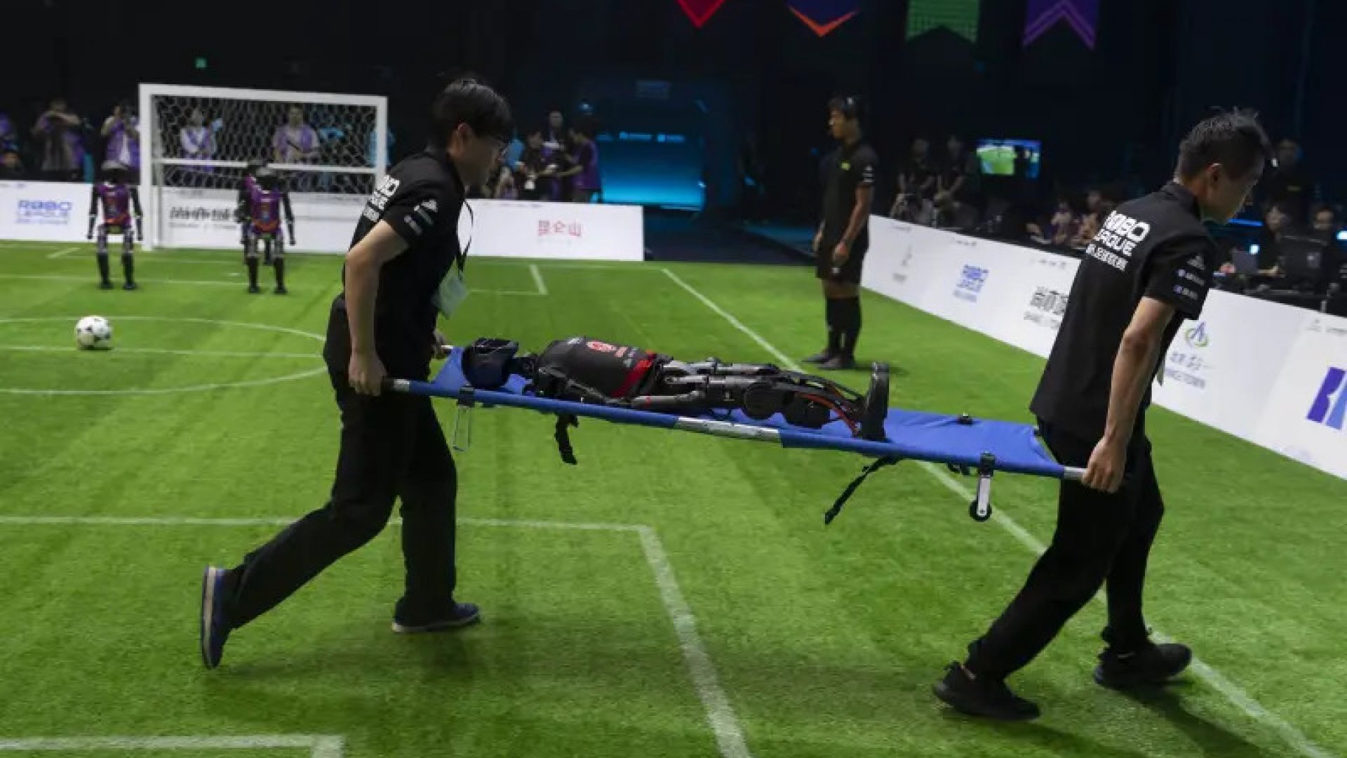 Fútbol con robots supera al humano en China
