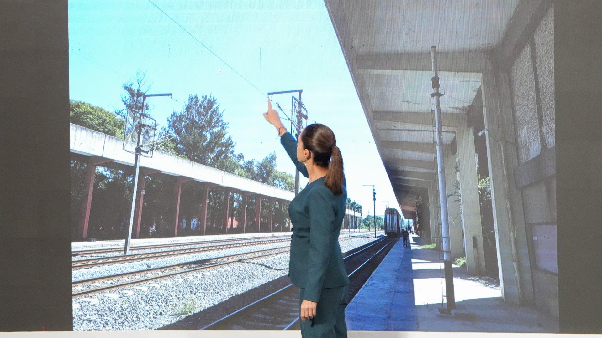 Sheinbaum inicia construcción de trenes Querétaro-Irapuato y Saltillo-NL