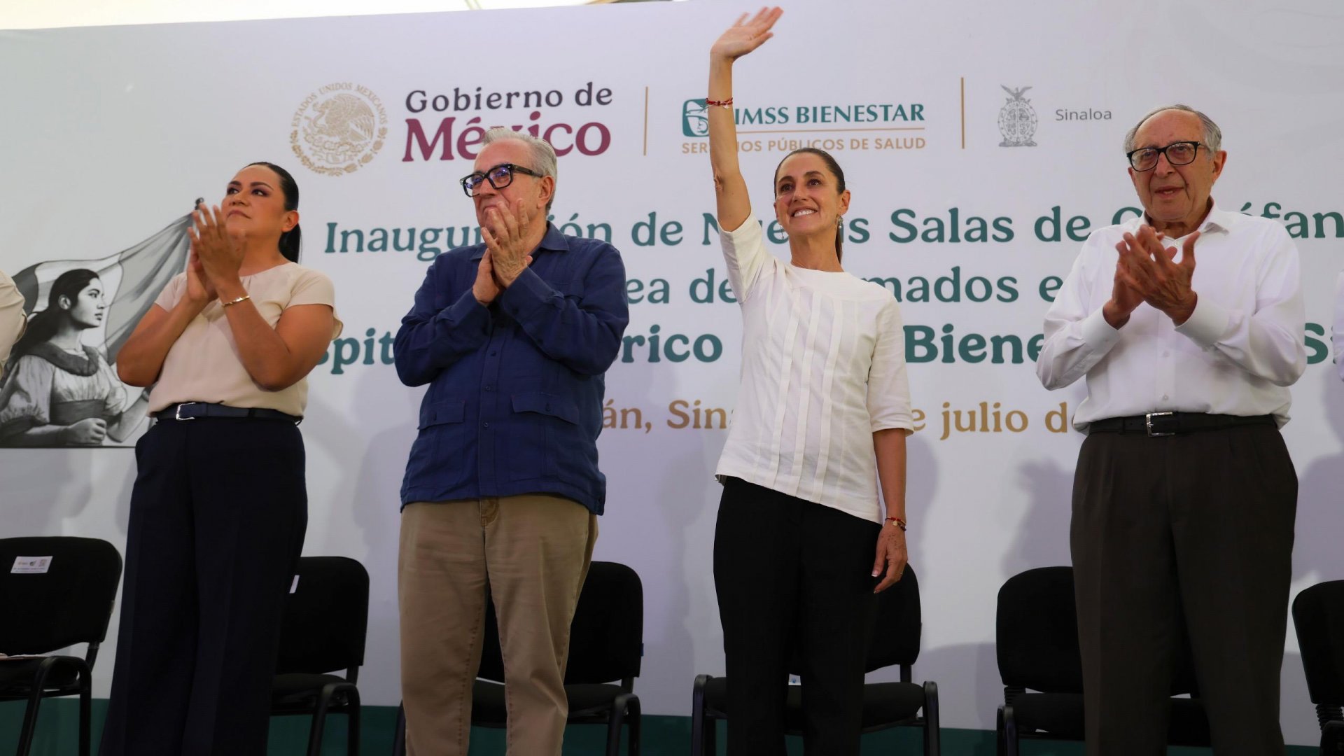 Sheinbaum desafía críticas con obra social