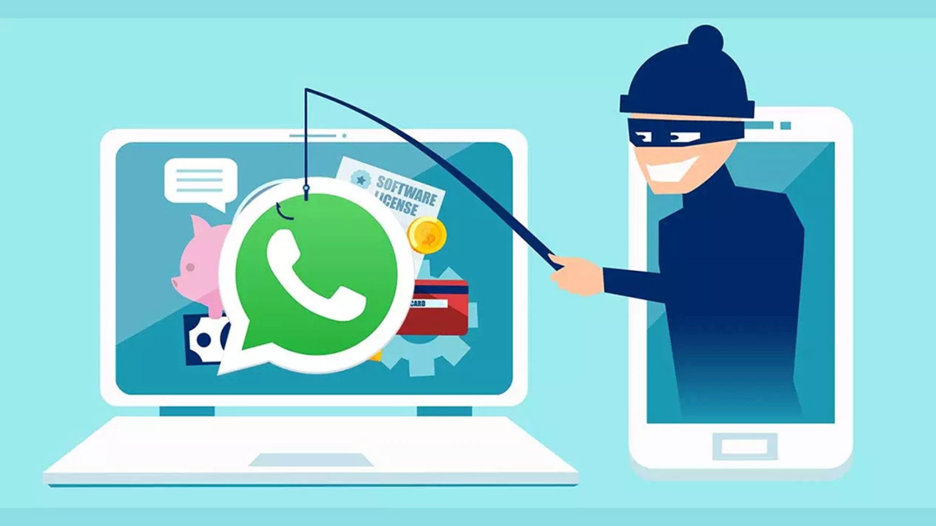 Phishing roba cuentas de WhatsApp en minutos