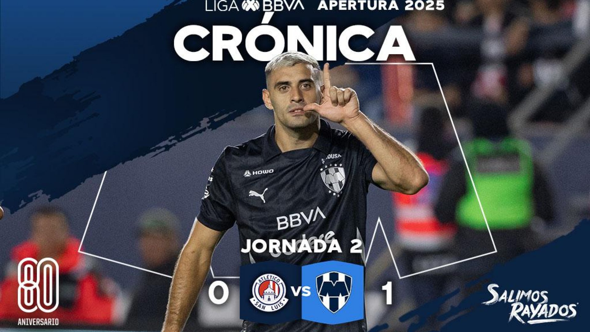Vence Rayados al Atlético de San Luis en el Alfonso Lastras
