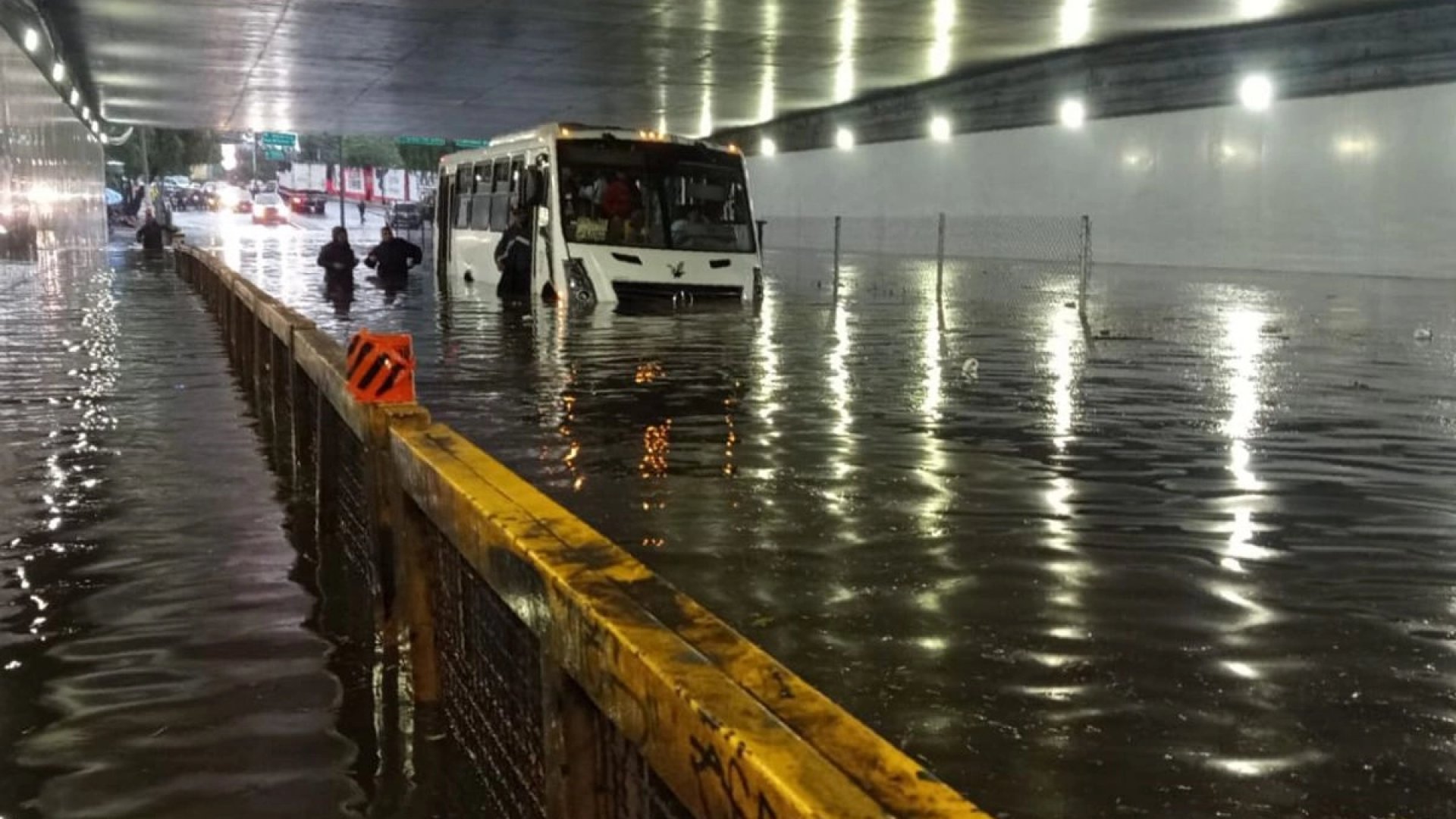 CDMX bajo el agua