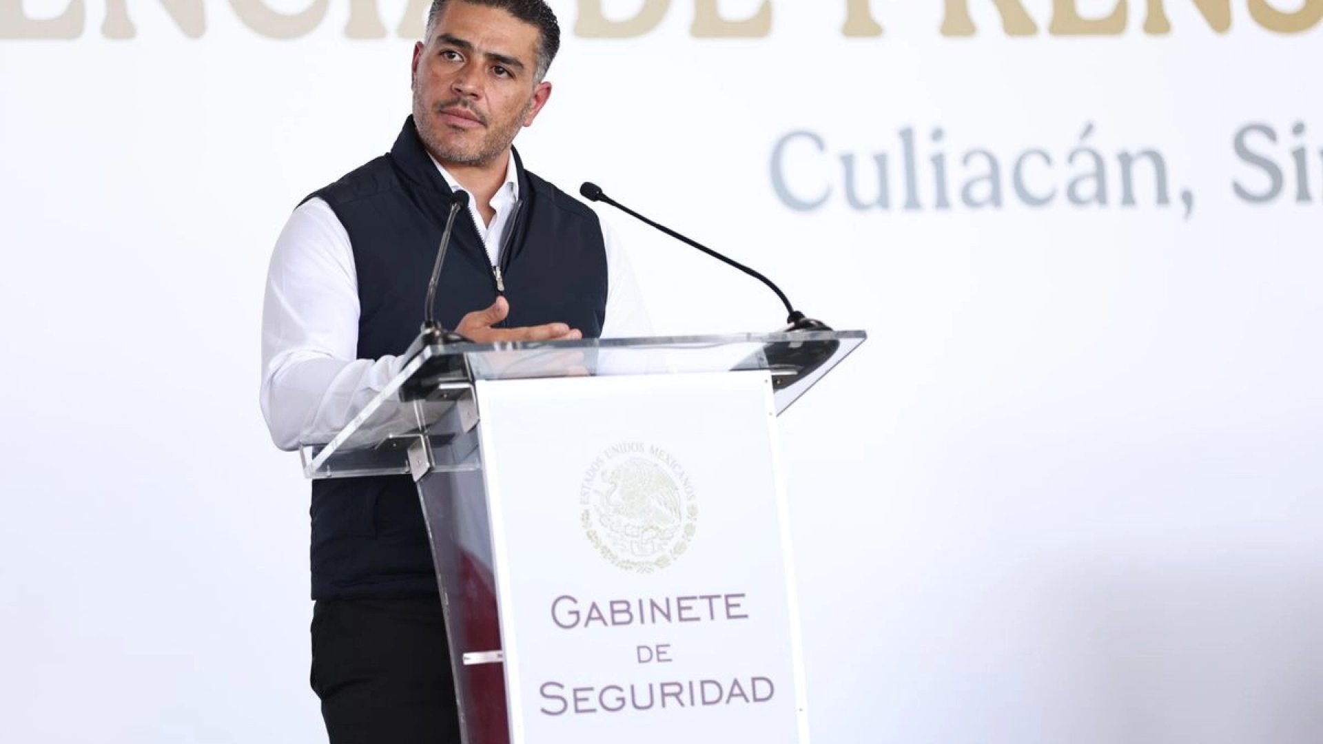 Organizaciones criminales han sido mermadas en Sinaloa, afirma Harfuch