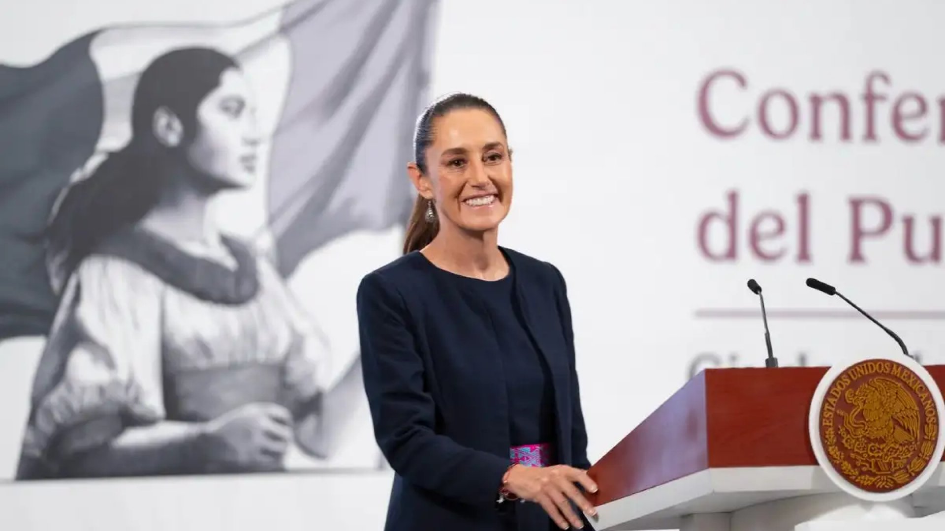 Sheinbaum reitera postura por la coexistencia pacífica de Israel y Palestina