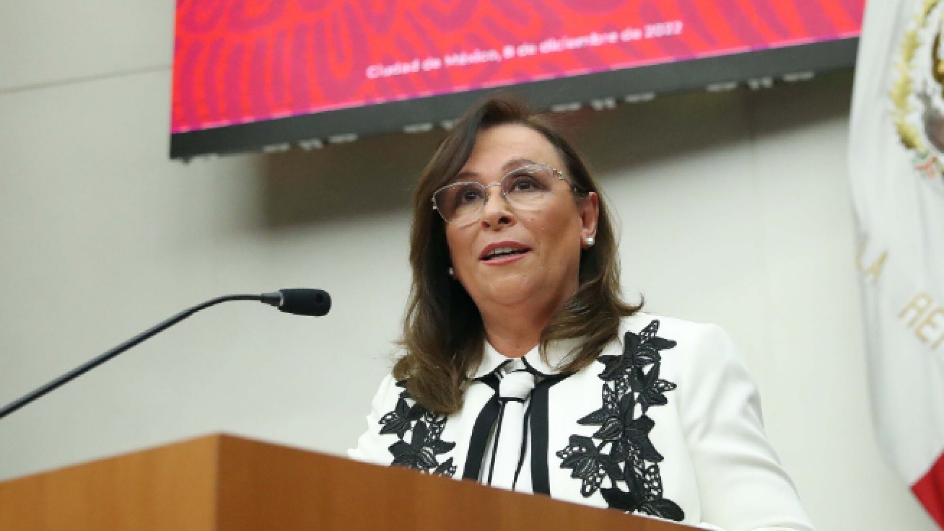 Maestra jubilada murió de infarto tras ser violentada, confirma gobernadora Rocío Nahle