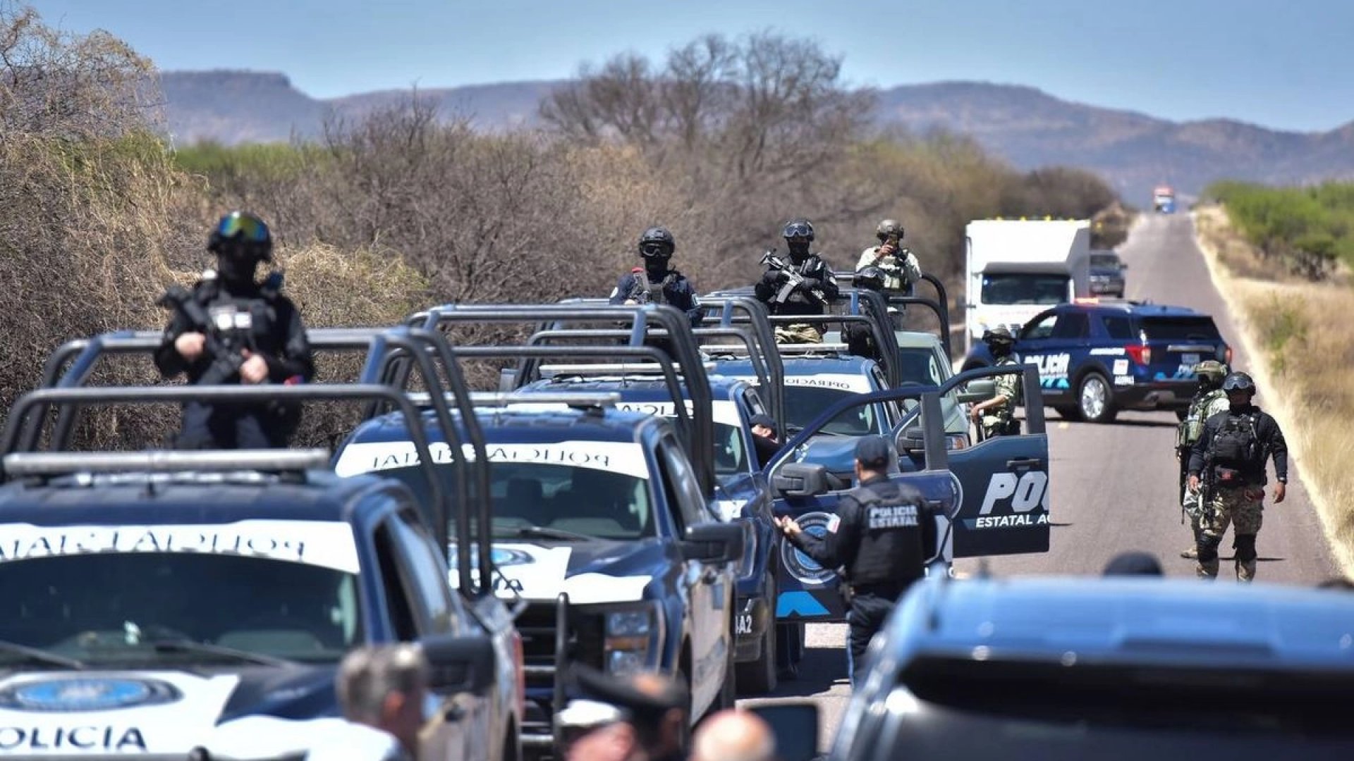Fuerzas federales capturan a 18 presuntos integrantes de grupo delictivo en Aguascalientes