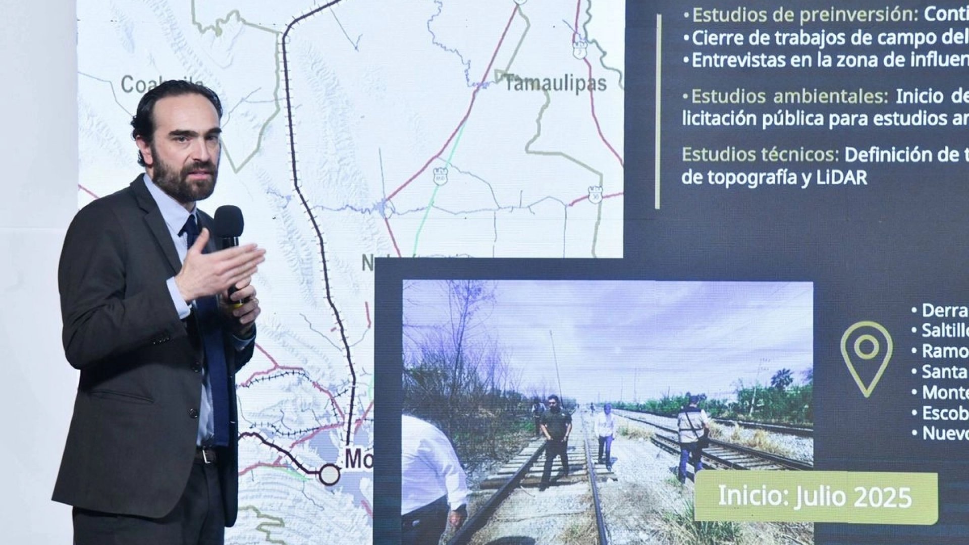Se inician estudios para nuevos tramos ferroviarios