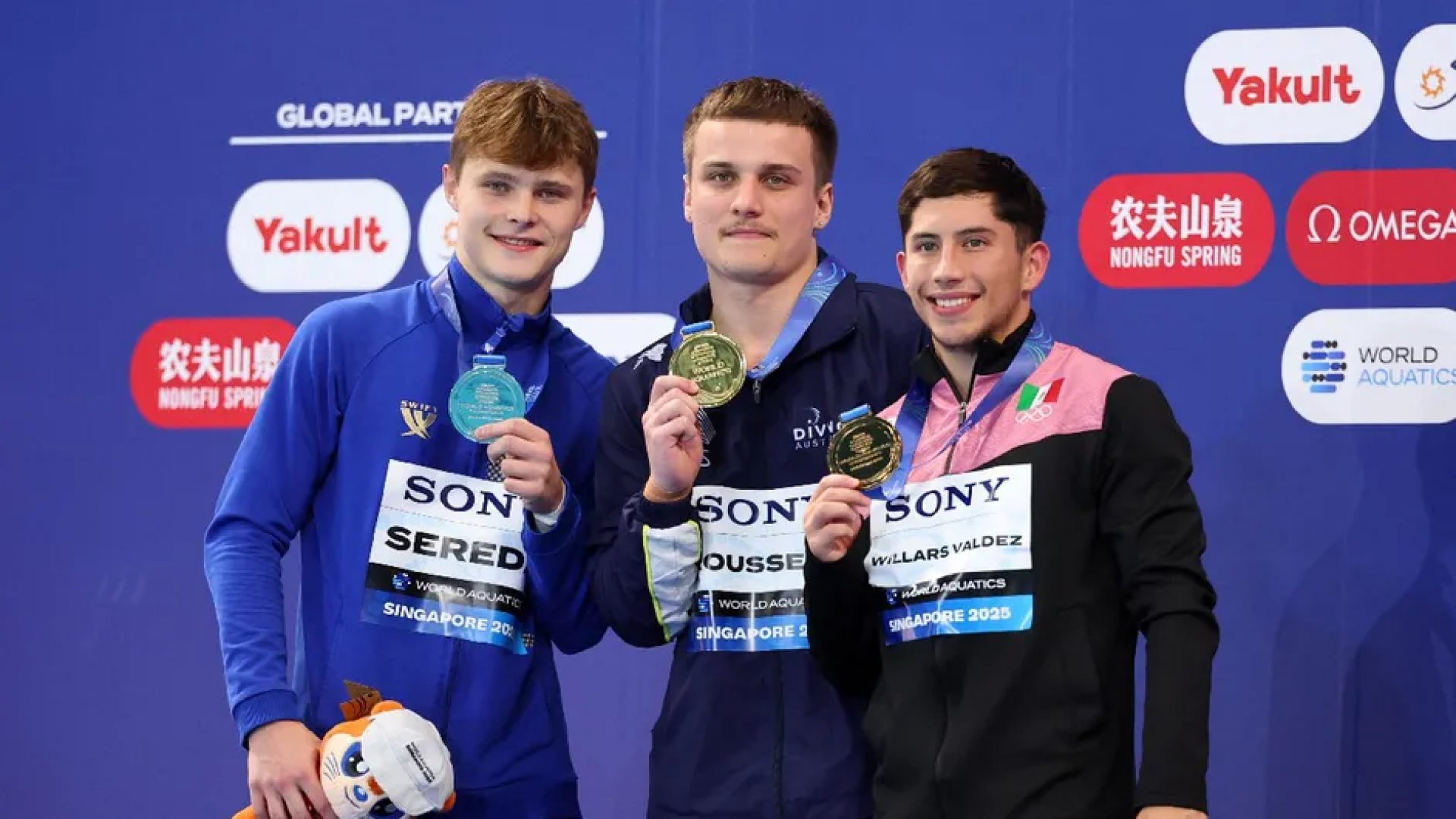 Randal Willars gana bronce en Mundial de Natación y desbanca a China del podio de plataforma de 10 m