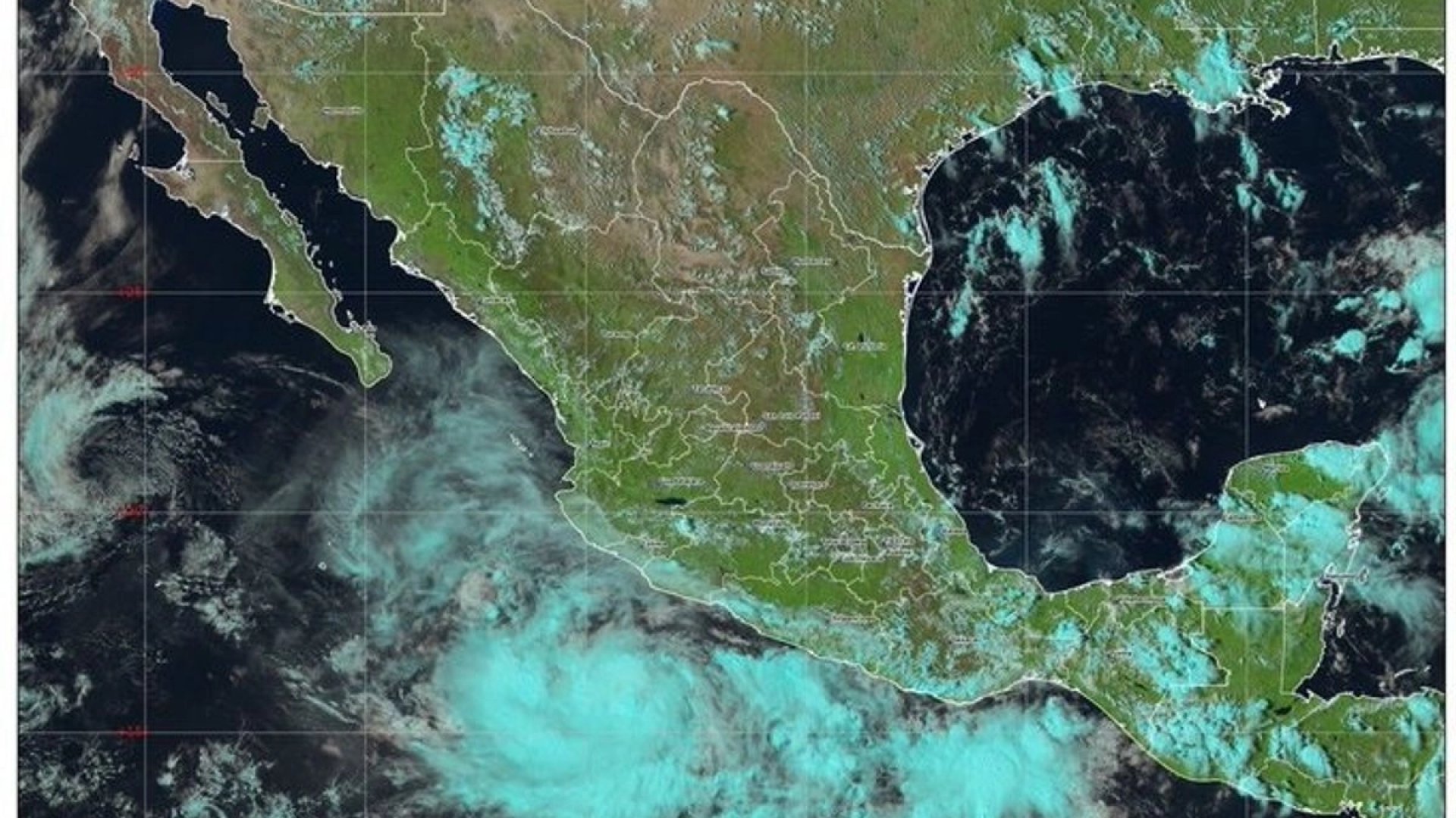 Tormenta tropical Narda traerá lluvias intensas al Pacífico mexicano