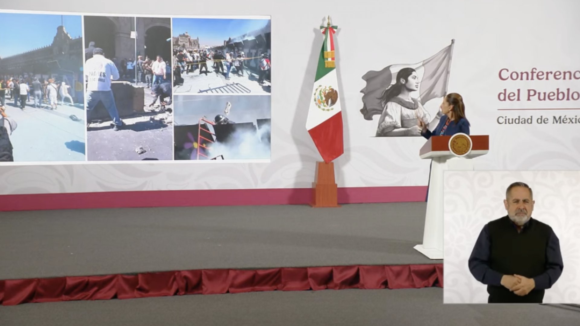Sheinbaum exige investigar a grupos violentos tras la marcha de la Generación Z