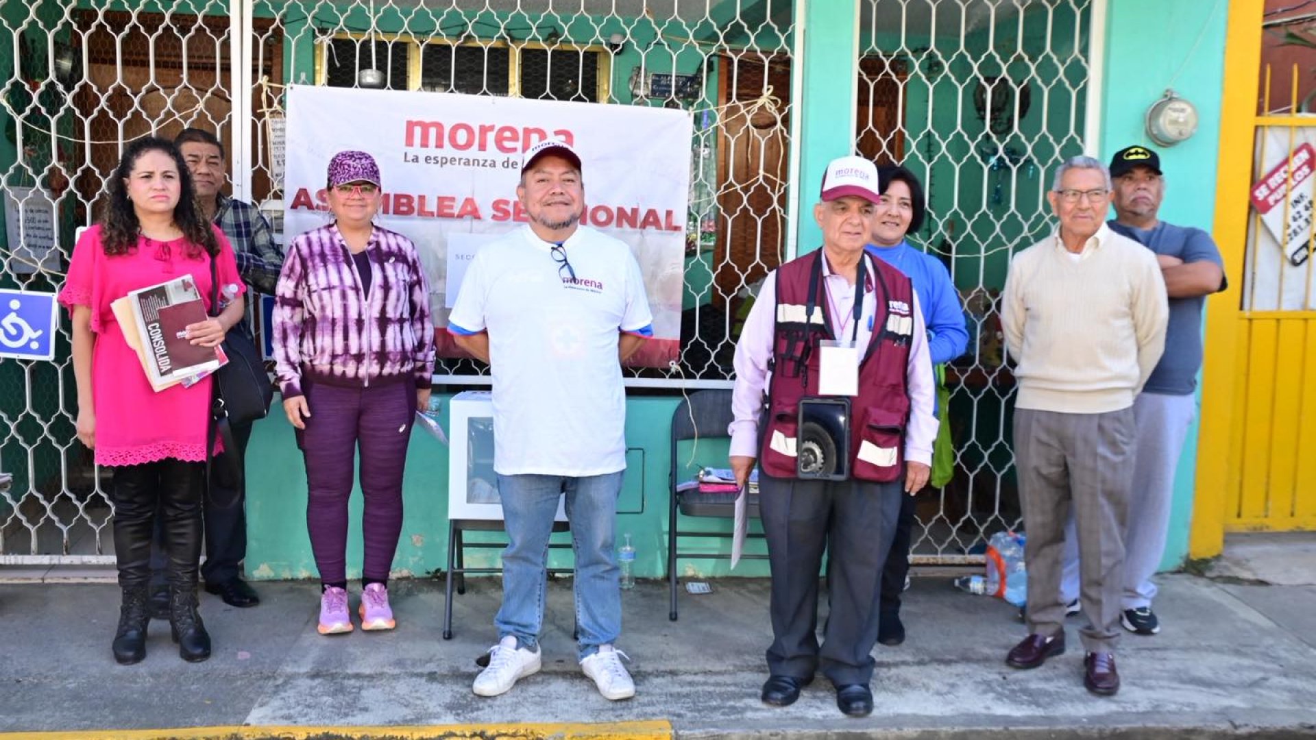 Daniela Griego participa como mentora en la conformación del Comité Seccional 2062 de Morena