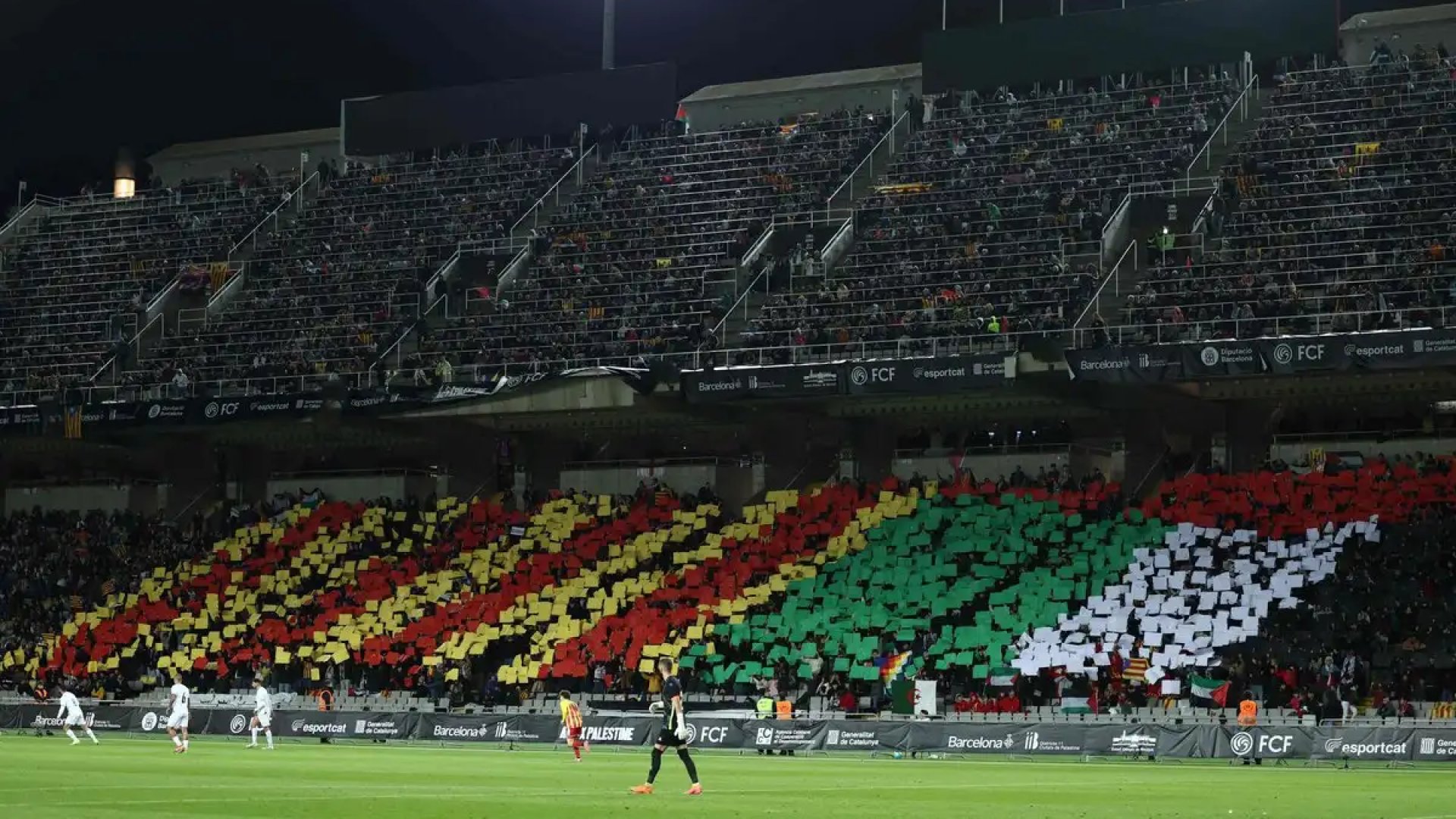 Solidaridad en la cancha: Cataluña y Palestina se encuentran en un amistoso histórico