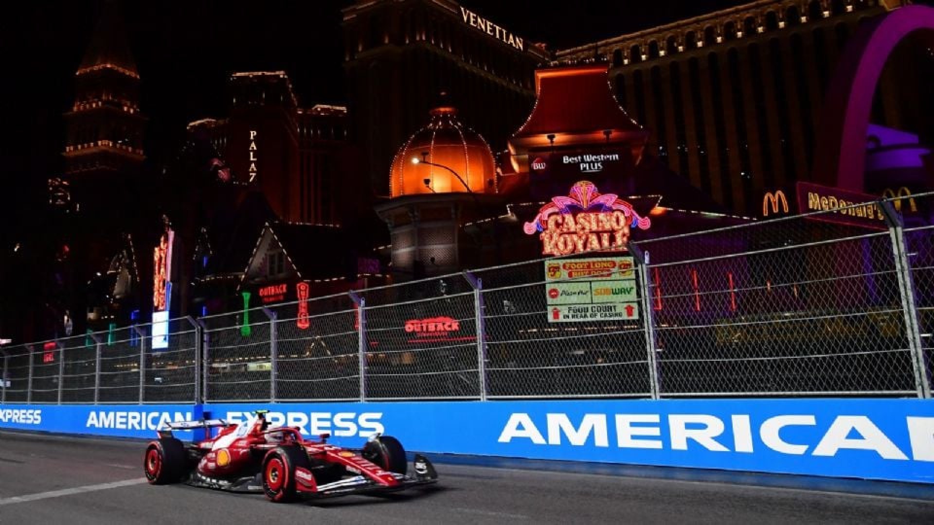 Caída histórica de Lewis Hamilton en la calificación del GP de Las Vegas