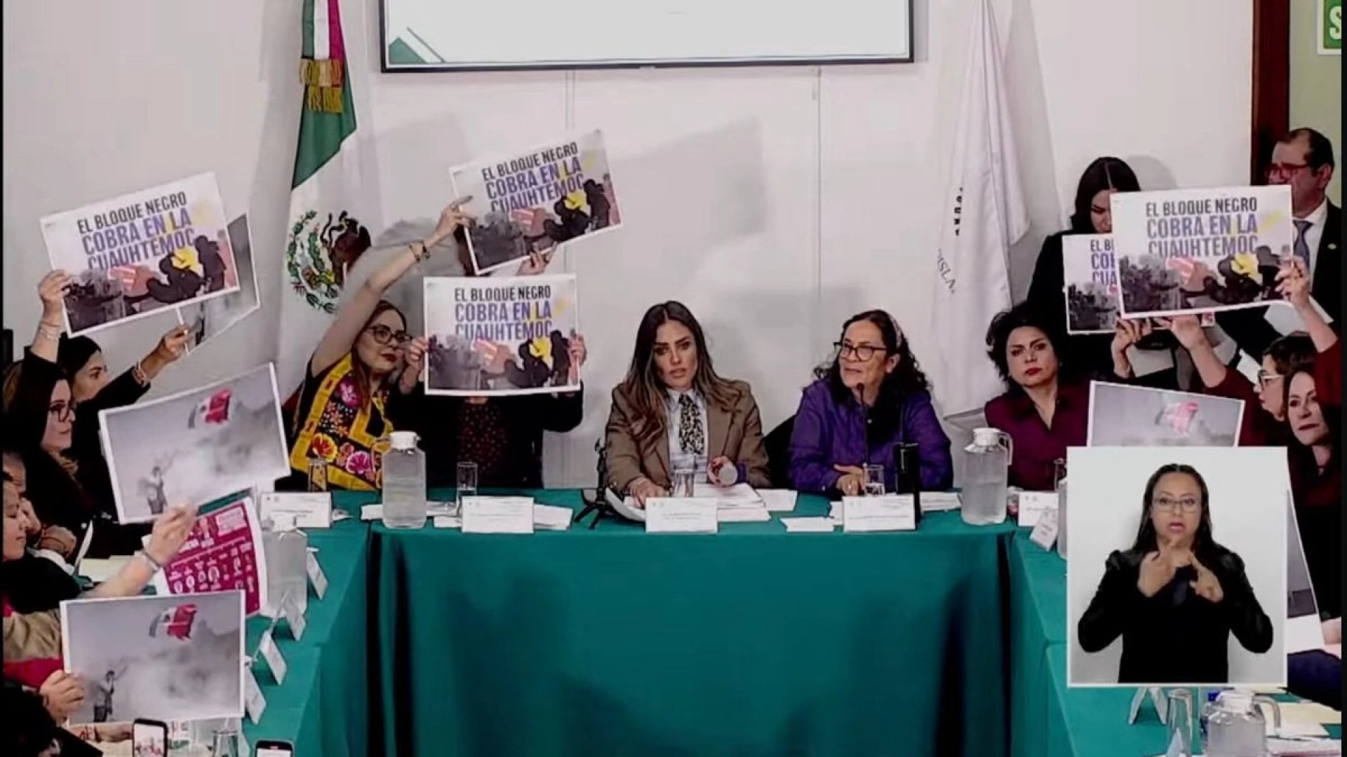 Morena acusa a la alcaldía Cuauhtémoc de financiar al “bloque negro” para generar violencia