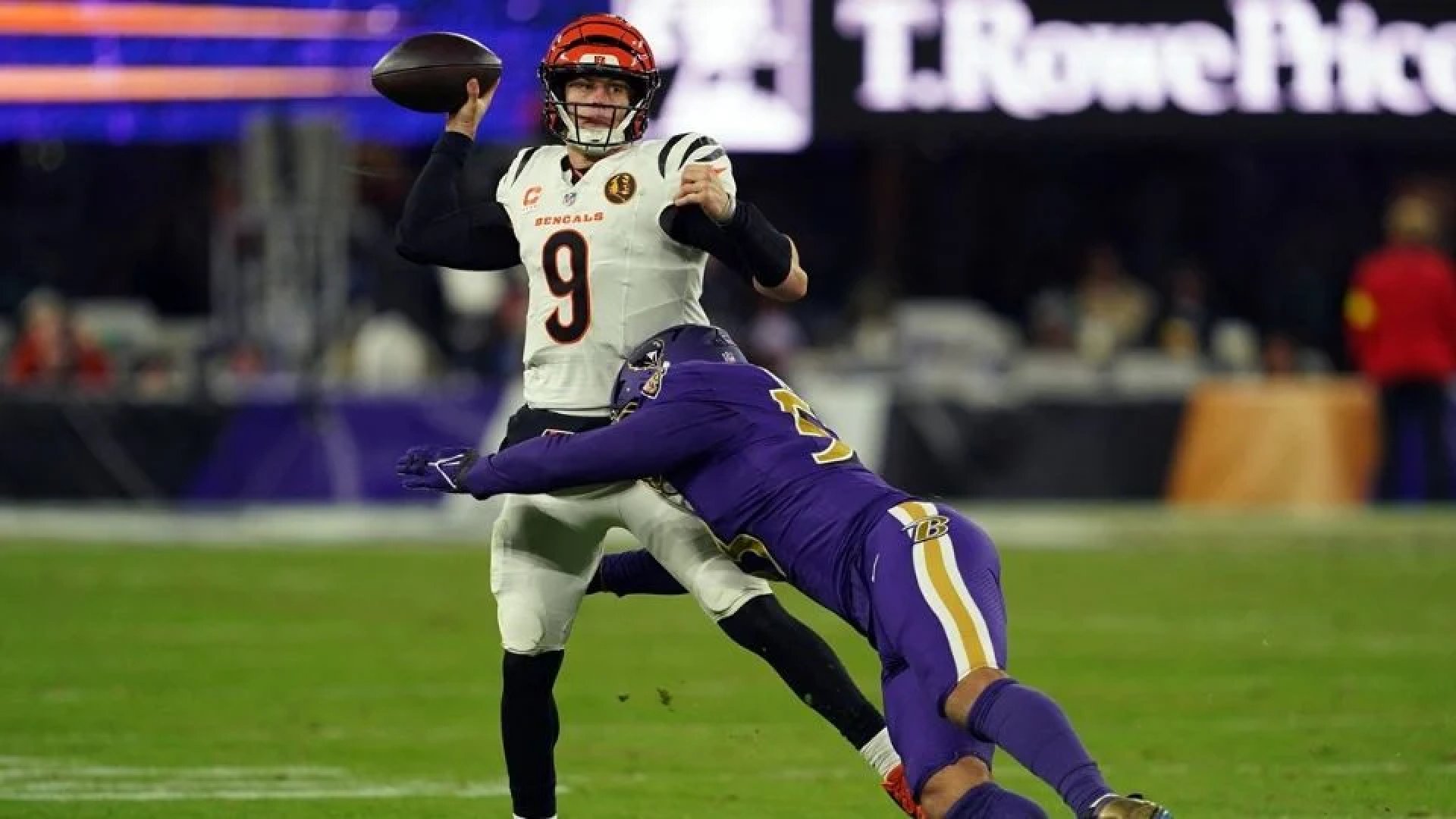 Regreso triunfal de Joe Burrow impulsa a los Bengals contra los Ravens