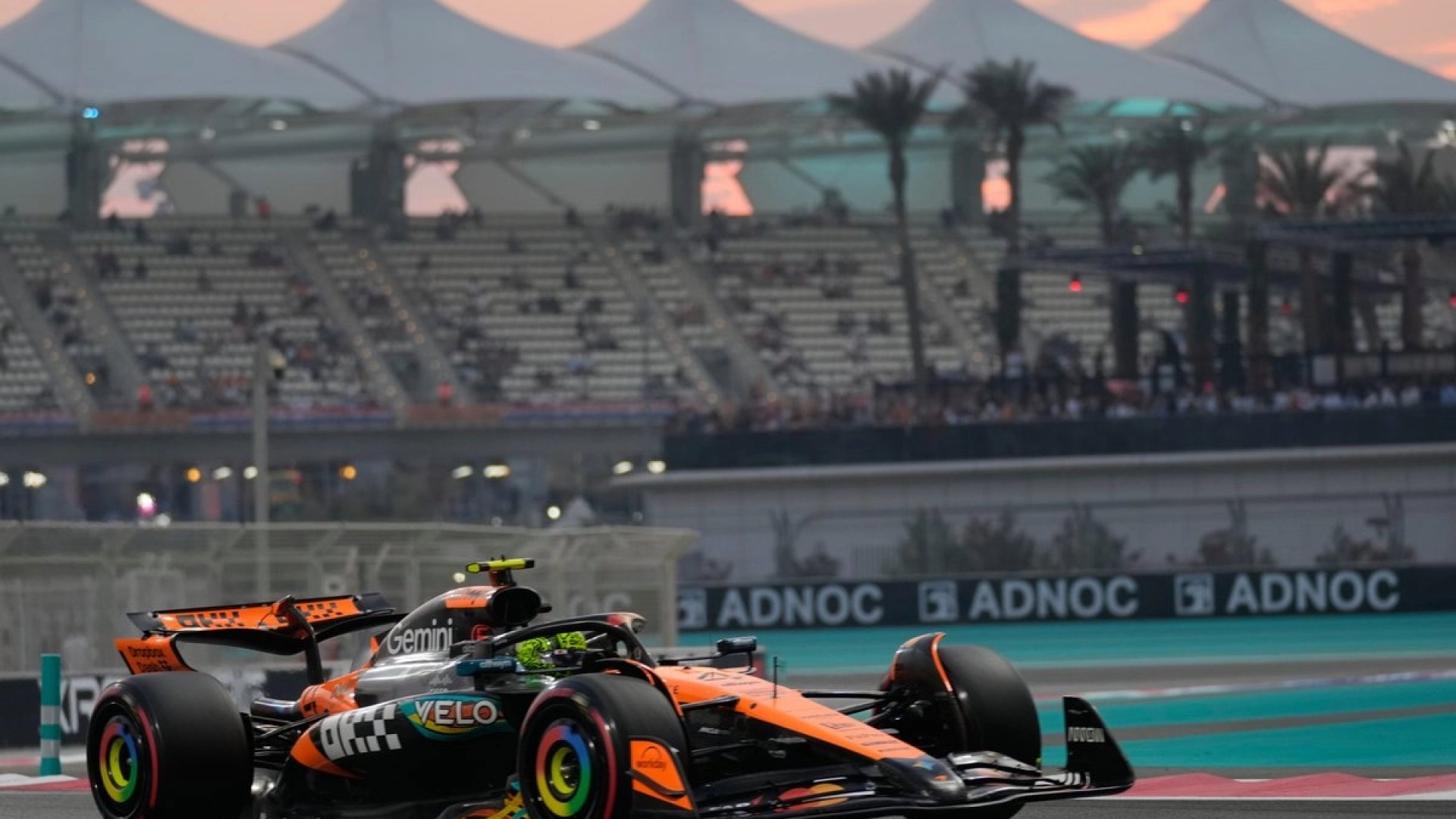 Norris supera a Verstappen en las primeras prácticas del GP de Abu Dabi