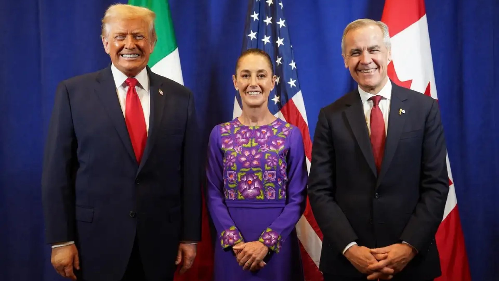 Fue una reunión muy positiva: Sheinbaum sobre encuentro con Trump y Carney