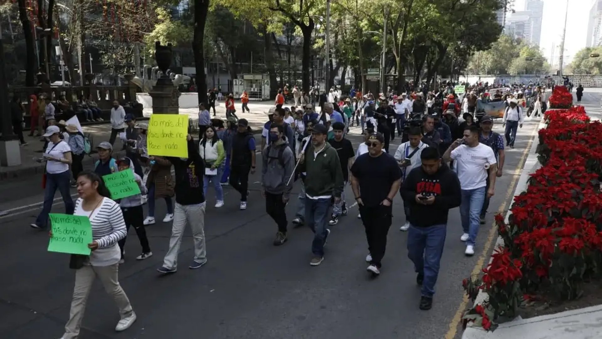 Fracasa nuevamente convocatoria a marcha de la llamada Generación Z en CDMX