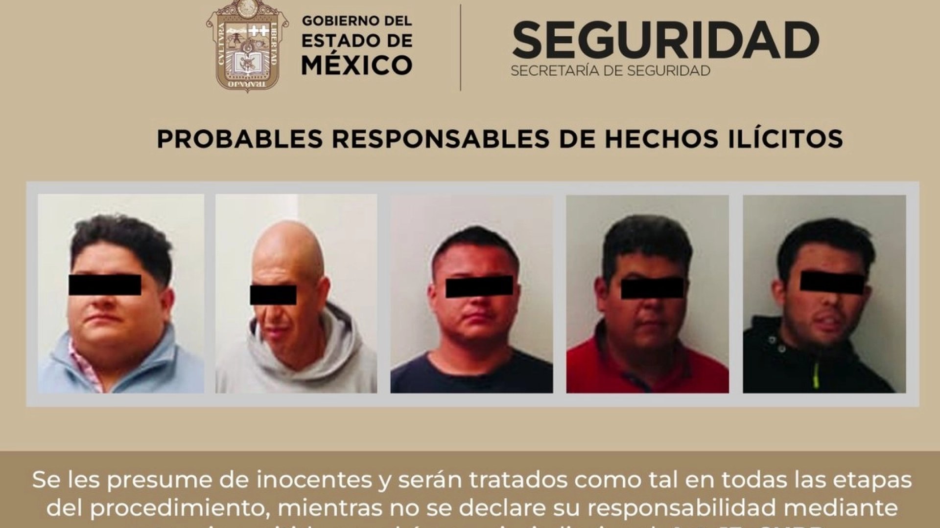 Detienen a cinco personas y aseguran mercancía robada valuada en 48 mdp