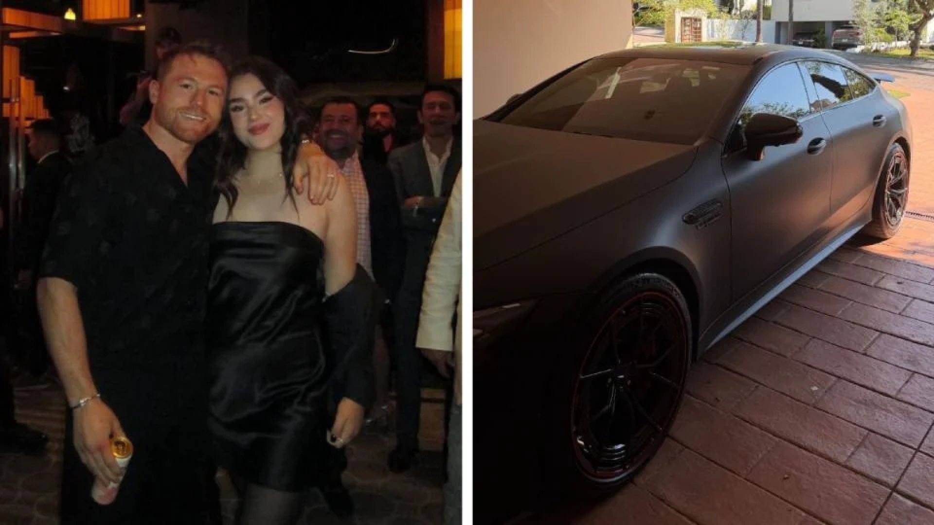 Canelo Álvarez regala un lujoso automóvil a su hija por Navidad tras cumplir la mayoría de edad