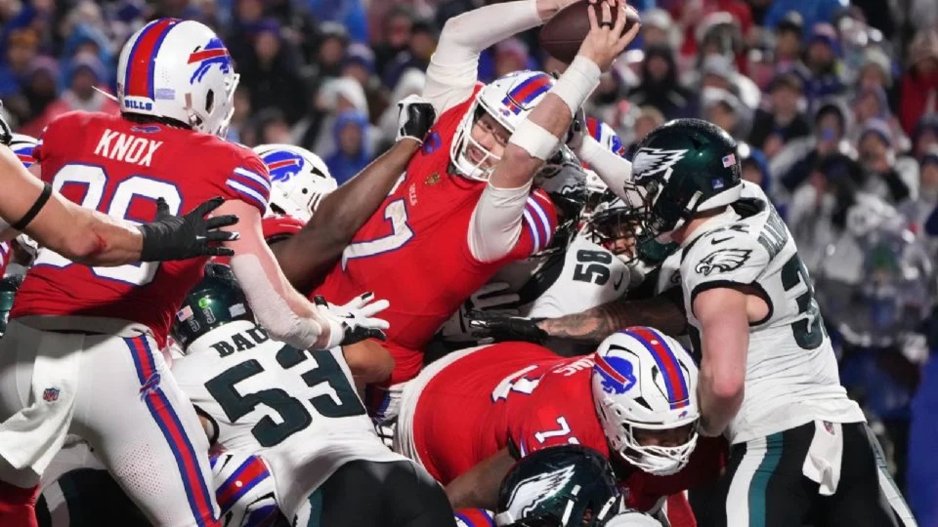 Bills cometen “inocentada” y pierden el título divisional ante Eagles